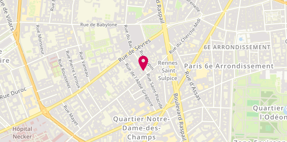 Plan de Bernadette EID BAUME, 26 Rue Saint-Placide, 75006 Paris