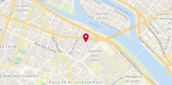 Plan de DERKS Maria Izabel, 10 Rue du Cardinal Lemoine, 75005 Paris