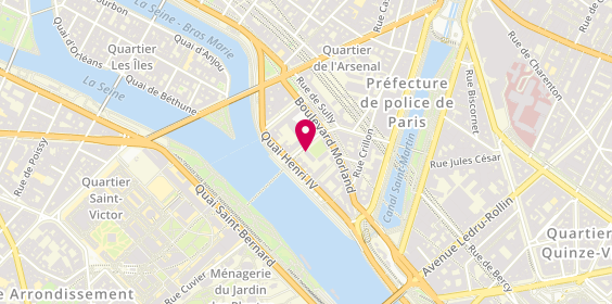 Plan de PERETTI Marie Laure, 4 Bis Rue de Schomberg, 75004 Paris