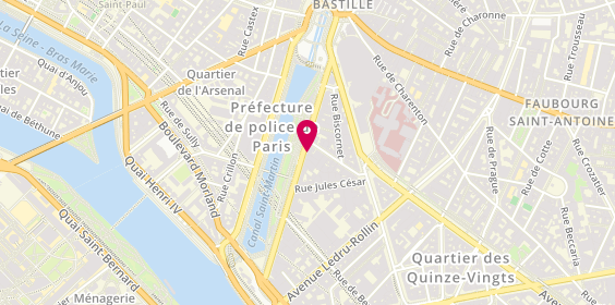 Plan de BANTMAN Laurence, 32 Boulevard de la Bastille, 75012 Paris