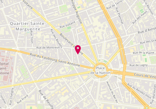 Plan de BRUNTZ Céline, 14 Rue des Immeubles Industriels, 75011 Paris