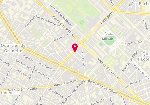 Plan de ROUBINEAU Dominique, 51 Avenue de la Motte Picquet, 75015 Paris