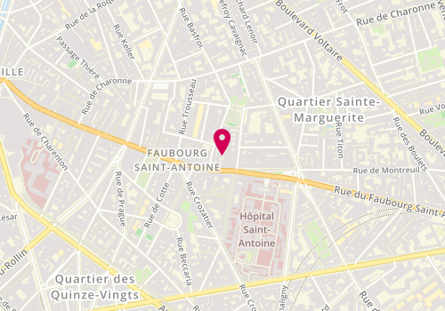 Plan de REVEILLARD Clément, 173 Rue du Faubourg Saint-Antoine, 75011 Paris