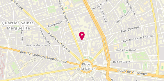 Plan de BEAUSSART Stéphane, 111 Rue de Montreuil, 75011 Paris