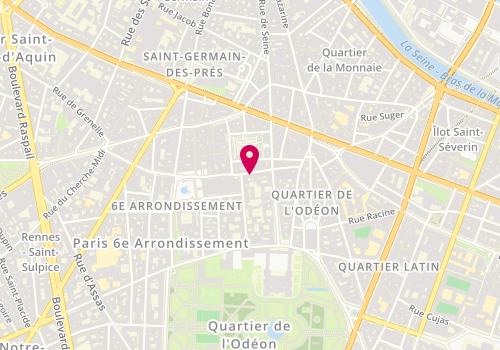 Plan de SABOURET Emmanuelle, Cabinet du Dr Emmanuelle Sabouret
27 Rue Saint Sulpice, 75006 Paris