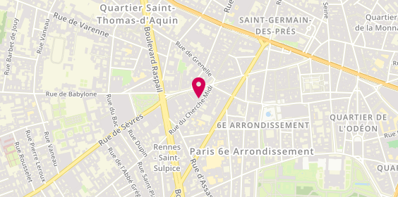 Plan de EGLER Fabrice, 4 Ter Rue du Cherche Midi, 75006 Paris