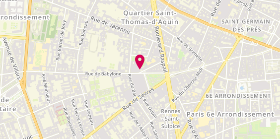 Plan de Lew Rene, 14 Rue Chomel, 75007 Paris