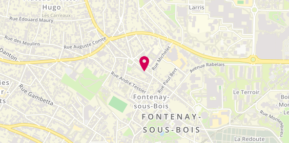 Plan de FONTAO Jorge, 21 Bis Boulevard de Verdun, 94120 Fontenay-sous-Bois