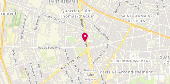 Plan de FAURE DUMONT Gilles, 42 Boulevard Raspail, 75007 Paris