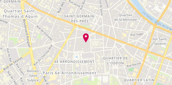 Plan de Lorraine LARUELLE - Psychologue, 11 Rue Princesse, 75006 Paris
