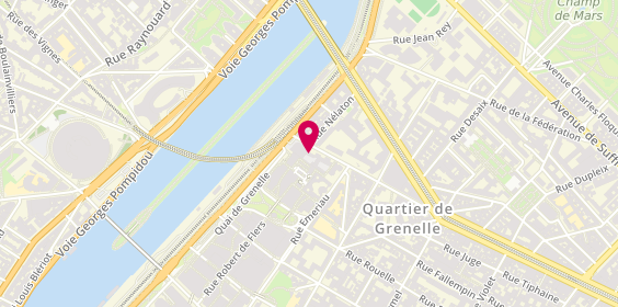 Plan de Olivia Goto Gréget, 6 Rue du Dr Finlay, 75015 Paris