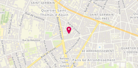 Plan de FLIS TREVES Muriel, 5 Rue Recamier, 75007 Paris