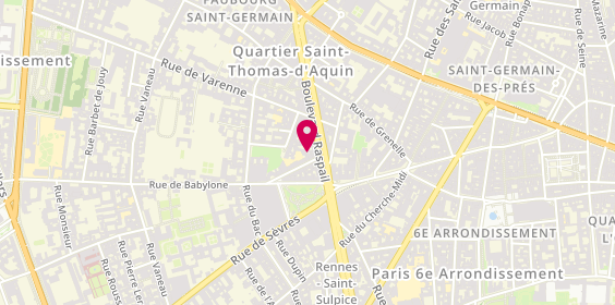 Plan de BONFILS Nicolas, 4 Rue Chomel, 75007 Paris