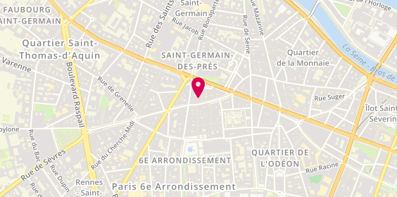 Plan de Marta VALENCA - Psychologue, 8 Rue des Ciseaux, 75006 Paris