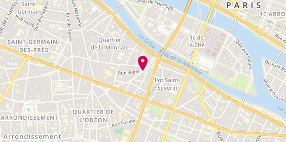 Plan de DE MONT MARIN Frédéric, 22 Place Saint André des Arts, 75006 Paris
