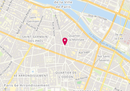 Plan de Guilyardi Houchang, 72 Rue Saint André des Arts, 75006 Paris