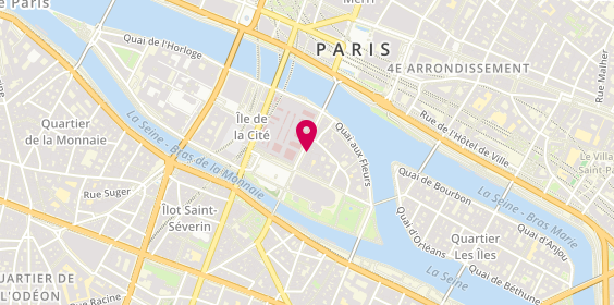 Plan de BORST Axel, 15 Rue d'Arcole, 75004 Paris