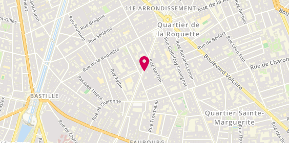 Plan de PERLA Eugène, 142 Avenue Ledru Rollin, 75011 Paris