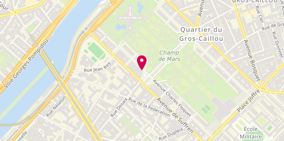 Plan de Morin - PERELLE Béatrice, 22 Avenue Charles Floquet, 75007 Paris