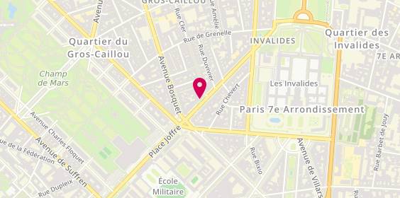 Plan de MAGERAND Claude, 34 Avenue de la Motte Picquet, 75007 Paris