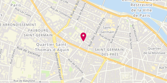Plan de Céline ANDRE-CARLETTI, 11 Rue Perronet, 75007 Paris