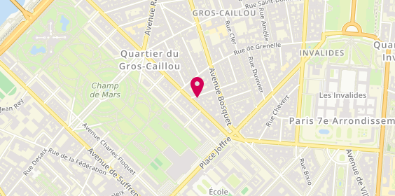 Plan de JONTZA Thomas, 37 Rue du Champ de Mars, 75007 Paris