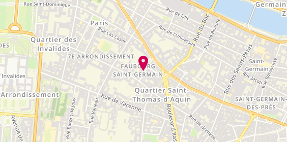 Plan de FUCHS Christian, 10 Rue Saint Simon, 75007 Paris