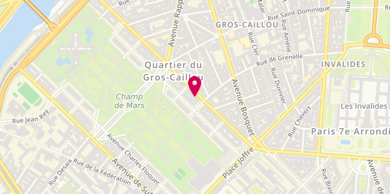 Plan de MASSON Xavier, 54 Avenue de la Bourdonnais, 75007 Paris