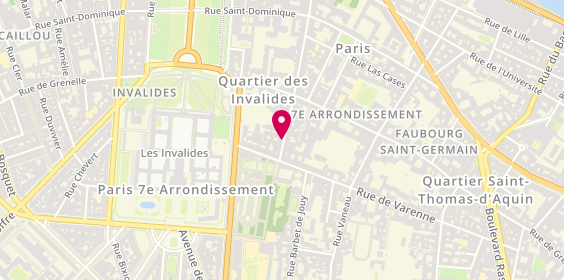 Plan de LAROZE Catherine, 54 Rue de Bourgogne, 75007 Paris