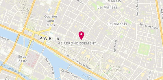 Plan de GARRIC Virginie, 38 Bis Rue Rivoli, 75004 Paris