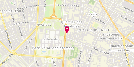 Plan de GELBER Thomas, 13 Boulevard des Invalides, 75007 Paris