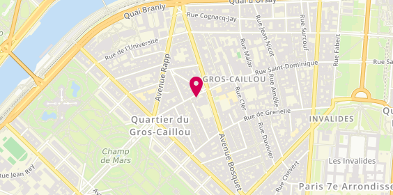 Plan de CHEYMOL Florent, 125 Rue Saint-Dominique, 75007 Paris