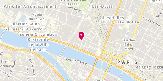 Plan de LANDON Amandine, 11 Rue Bertin Poirée, 75001 Paris