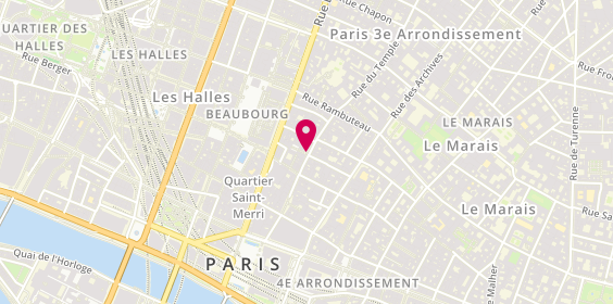 Plan de CARRANCE Marion, 41 Rue du Temple, 75004 Paris