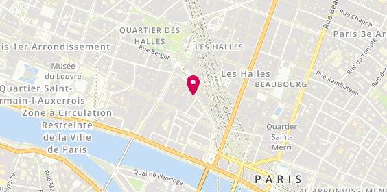 Plan de Gowda Shanti, 15 Rue Halles, 75001 Paris