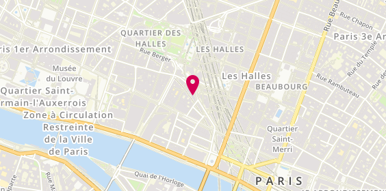 Plan de Practical Solutions, 15 Rue des Halles, 75001 Paris