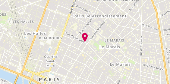 Plan de DELAUNAY Erwan, 4 Rue Rambuteau, 75003 Paris