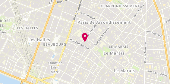 Plan de BOURSEUL Vincent, 6 Pass Sainte Avoye, 75003 Paris