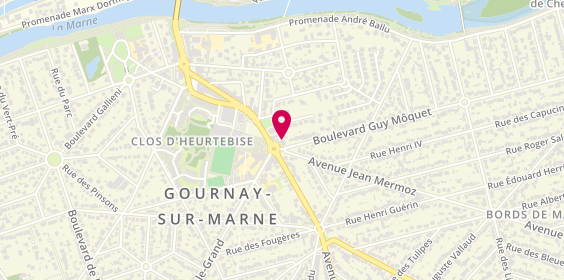 Plan de ABARCA Claire-Marie, 8 place Franklin Roosevelt, 93460 Gournay-sur-Marne
