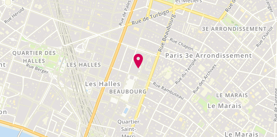Plan de THURIN Jean Michel, 9 Rue Brantome, 75003 Paris