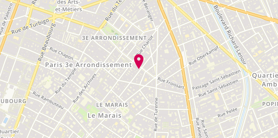Plan de PECHOT Pascale, 31 Rue de Saintonge, 75003 Paris