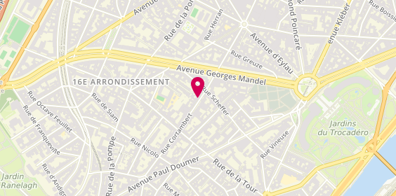 Plan de IONITA Adela, 12 Rue Cortambert, 75016 Paris