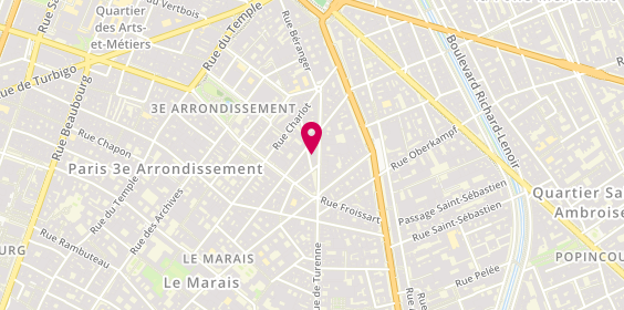Plan de Anne KERAMBRUN VASSEUR | Psychologue | Psychanalyste | Paris 3ème, 113 Rue de Turenne, 75003 Paris