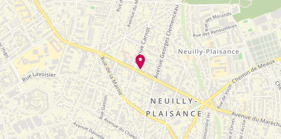 Plan de Mitaine Laëtitia, 21 Bis avenue du Maréchal Foch, 93360 Neuilly-Plaisance