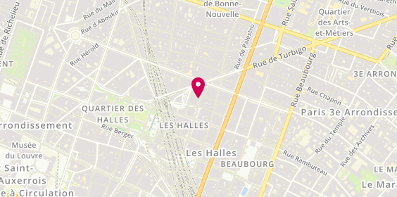 Plan de CAMPION Martine, 17 Rue P Lescot, 75001 Paris