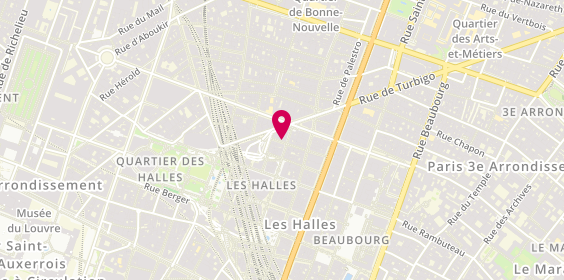 Plan de SCHPIGEL Nadine, 21 Rue Pierre Lescot, 75001 Paris