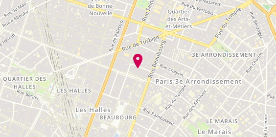 Plan de Chantal des Horts, 45 Rue de Montmorency, 75003 Paris