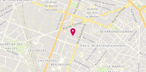 Plan de BENHAMOU Olivia, 40 Rue de Montmorency, 75003 Paris
