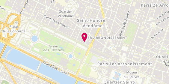 Plan de FERNANDEZ Isabelle, 194 Bis Rue de Rivoli, 75001 Paris