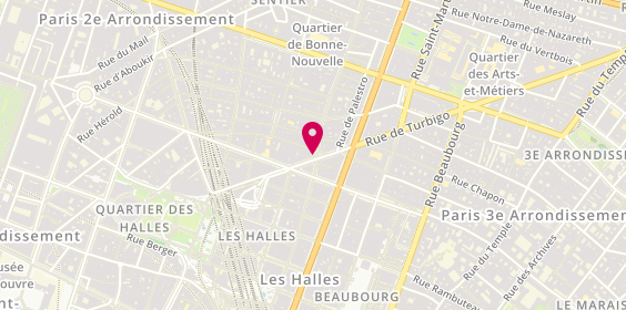 Plan de ANDERSSON Fanny, 21 rue de Turbigo, 75002 Paris